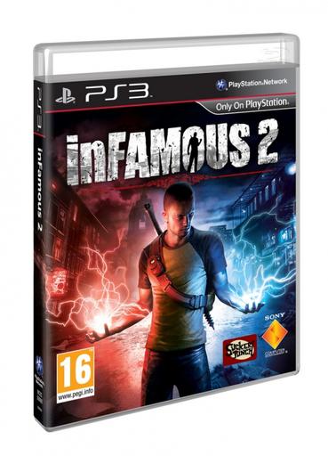 Бокс-арт inFamous 2 